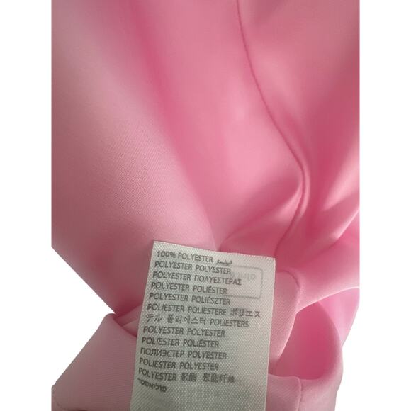 Edikted pink mini dress Sz Xs 100% polyester used great condition - Picture 7 of 8